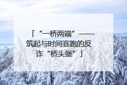 “一桥两端”——筑起与时间赛跑的反诈“桥头堡”