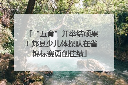 “五育”并举结硕果！郏县少儿体操队在省锦标赛勇创佳绩