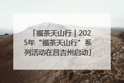 福茶天山行｜2025年“福茶天山行”系列活动在昌吉州启动