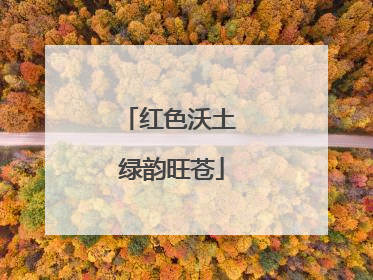 红色沃土 绿韵旺苍
