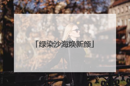 绿染沙海焕新颜