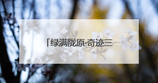 绿满陇原·奇迹三北｜张掖实施“百村万树千里林”工程