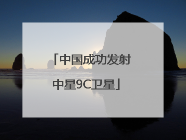 中国成功发射中星9C卫星