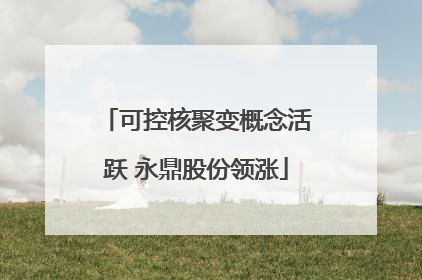 可控核聚变概念活跃 永鼎股份领涨