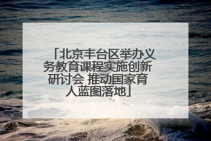 北京丰台区举办义务教育课程实施创新研讨会 推动国家育人蓝图落地