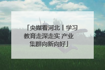 央媒看河北丨学习教育走深走实 产业集群向新向好
