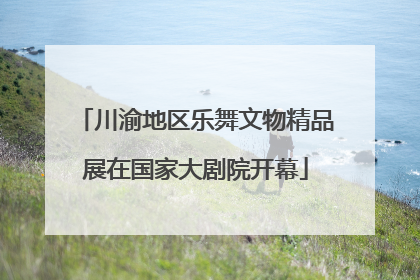 川渝地区乐舞文物精品展在国家大剧院开幕