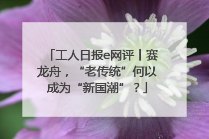 工人日报e网评丨赛龙舟，“老传统”何以成为“新国潮”？