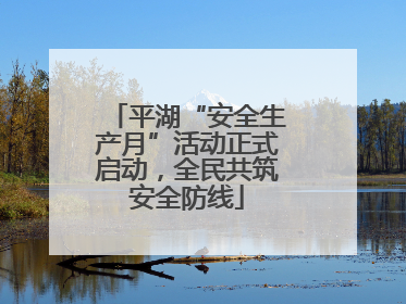 平湖“安全生产月”活动正式启动，全民共筑安全防线