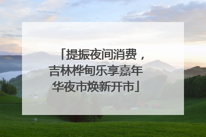提振夜间消费，吉林桦甸乐享嘉年华夜市焕新开市