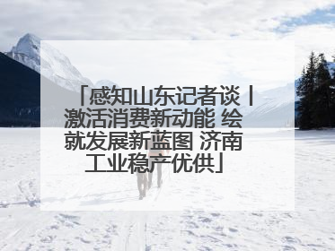 感知山东记者谈丨激活消费新动能 绘就发展新蓝图 济南工业稳产优供