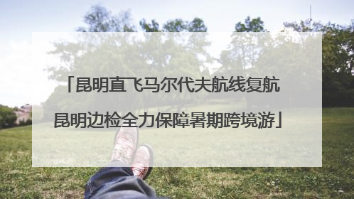 昆明直飞马尔代夫航线复航 昆明边检全力保障暑期跨境游