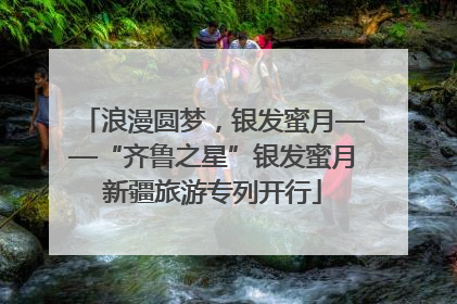浪漫圆梦，银发蜜月——“齐鲁之星”银发蜜月新疆旅游专列开行
