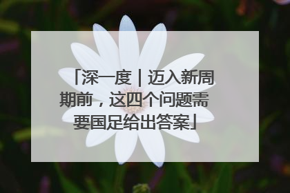 深一度｜迈入新周期前，这四个问题需要国足给出答案
