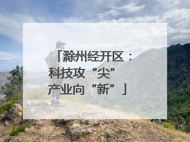 滁州经开区：科技攻“尖” 产业向“新”