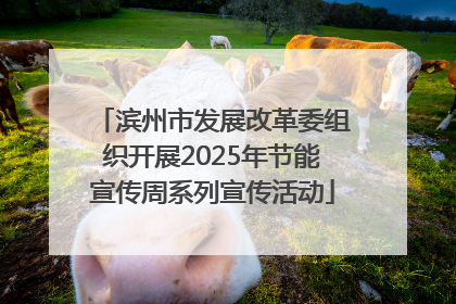 滨州市发展改革委组织开展2025年节能宣传周系列宣传活动