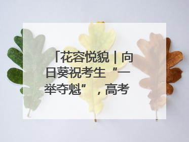 花容悦貌｜向日葵祝考生“一举夺魁”，高考带动鲜花热潮