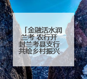 金融活水润兰考 农行开封兰考县支行共绘乡村振兴新画卷