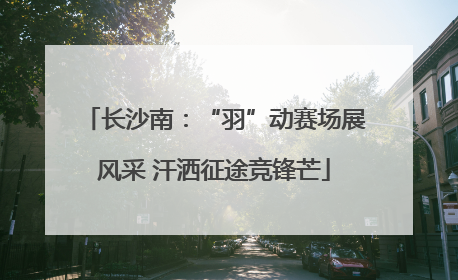 长沙南：“羽”动赛场展风采 汗洒征途竞锋芒