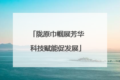 陇原巾帼展芳华 科技赋能促发展