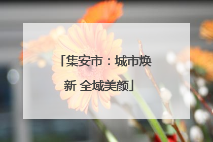 集安市：城市焕新 全域美颜