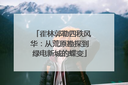 霍林郭勒四秩风华：从荒原勘探到绿电新城的蝶变