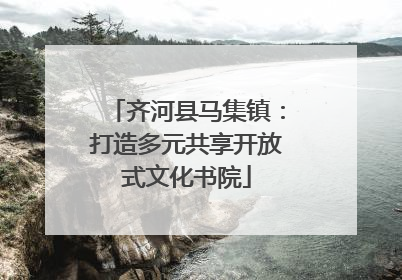 齐河县马集镇：打造多元共享开放式文化书院