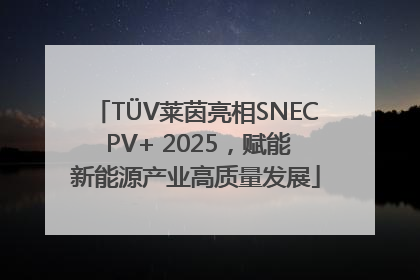 TÜV莱茵亮相SNEC PV+ 2025，赋能新能源产业高质量发展